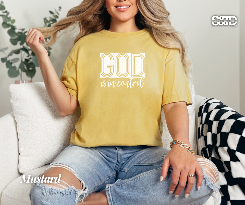 God Is In Control - Faith Tee