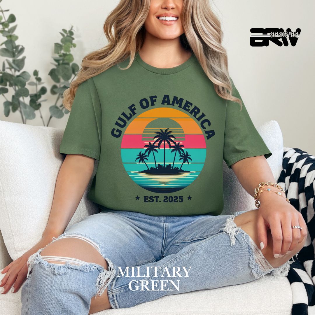 'Gulf Of America-Est. 2025' 2 Summer Tee