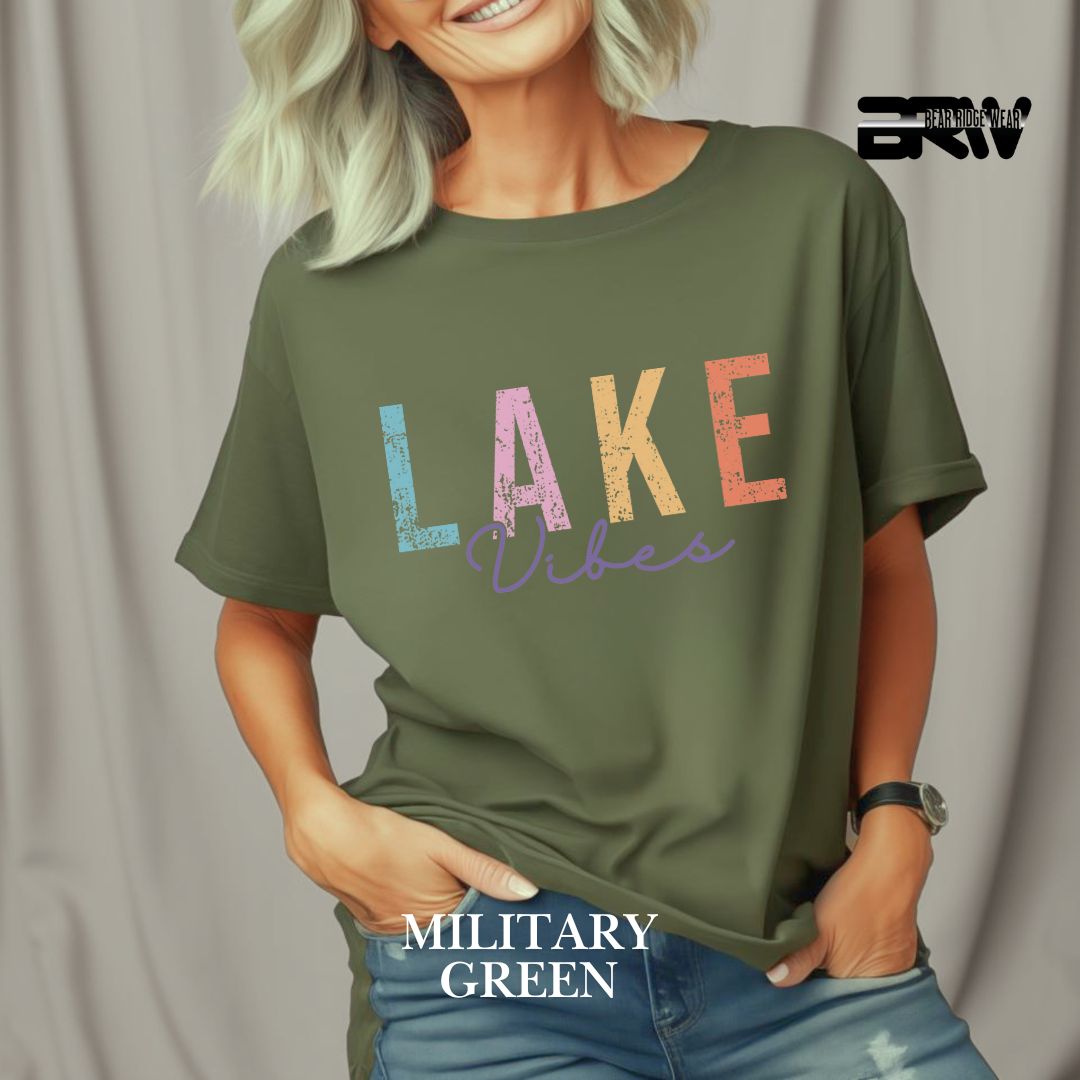 'Lake Vibes' 2 Summer Tee