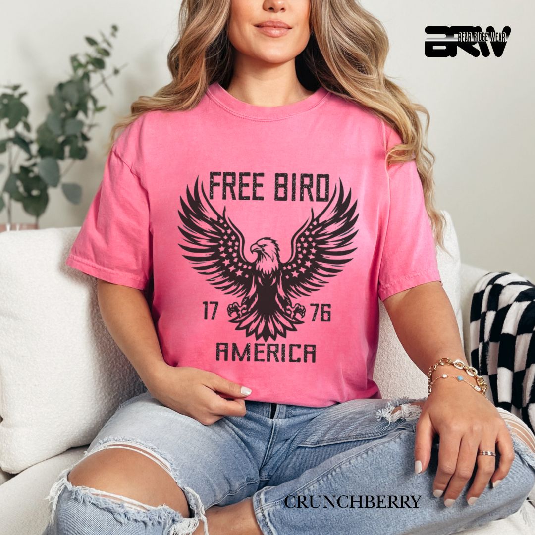 Free Bird 1776- Patriotic Tee