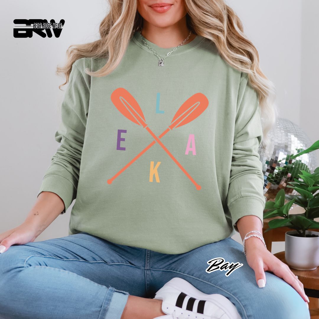 'Lake-Oars' Summer Long Sleeve Tee