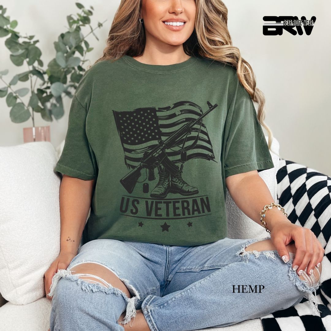 US Veteran- Patriotic Tee
