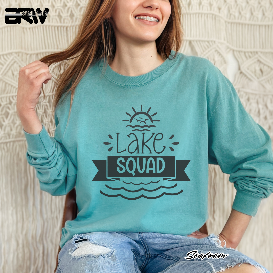 'Lake Squad' Long-Sleeve Tee
