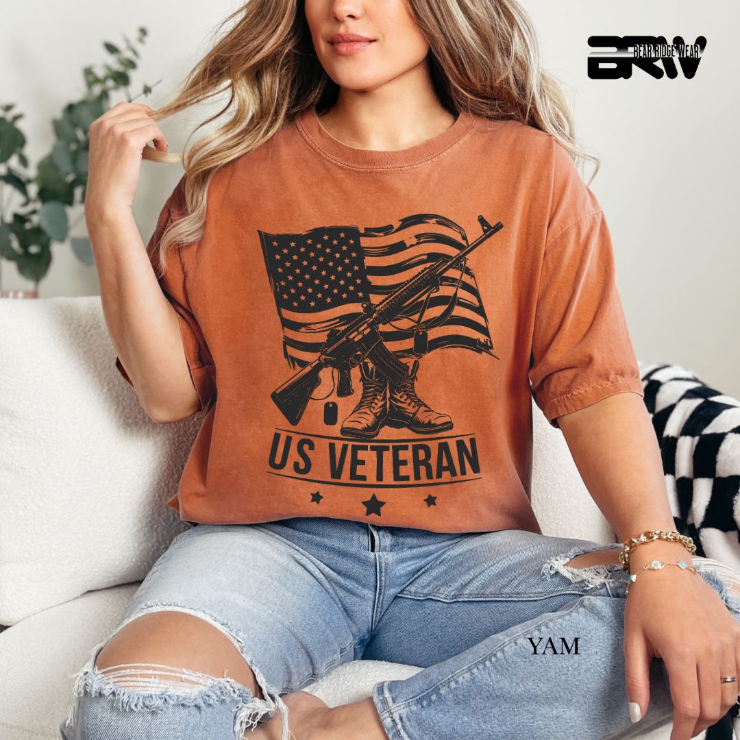 US Veteran- Patriotic Tee