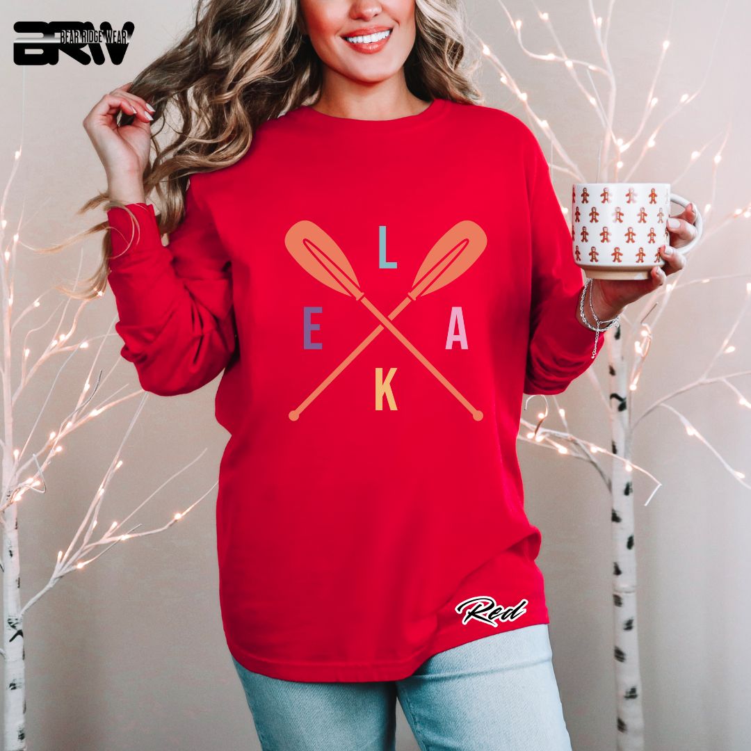 'Lake-Oars' Summer Long Sleeve Tee