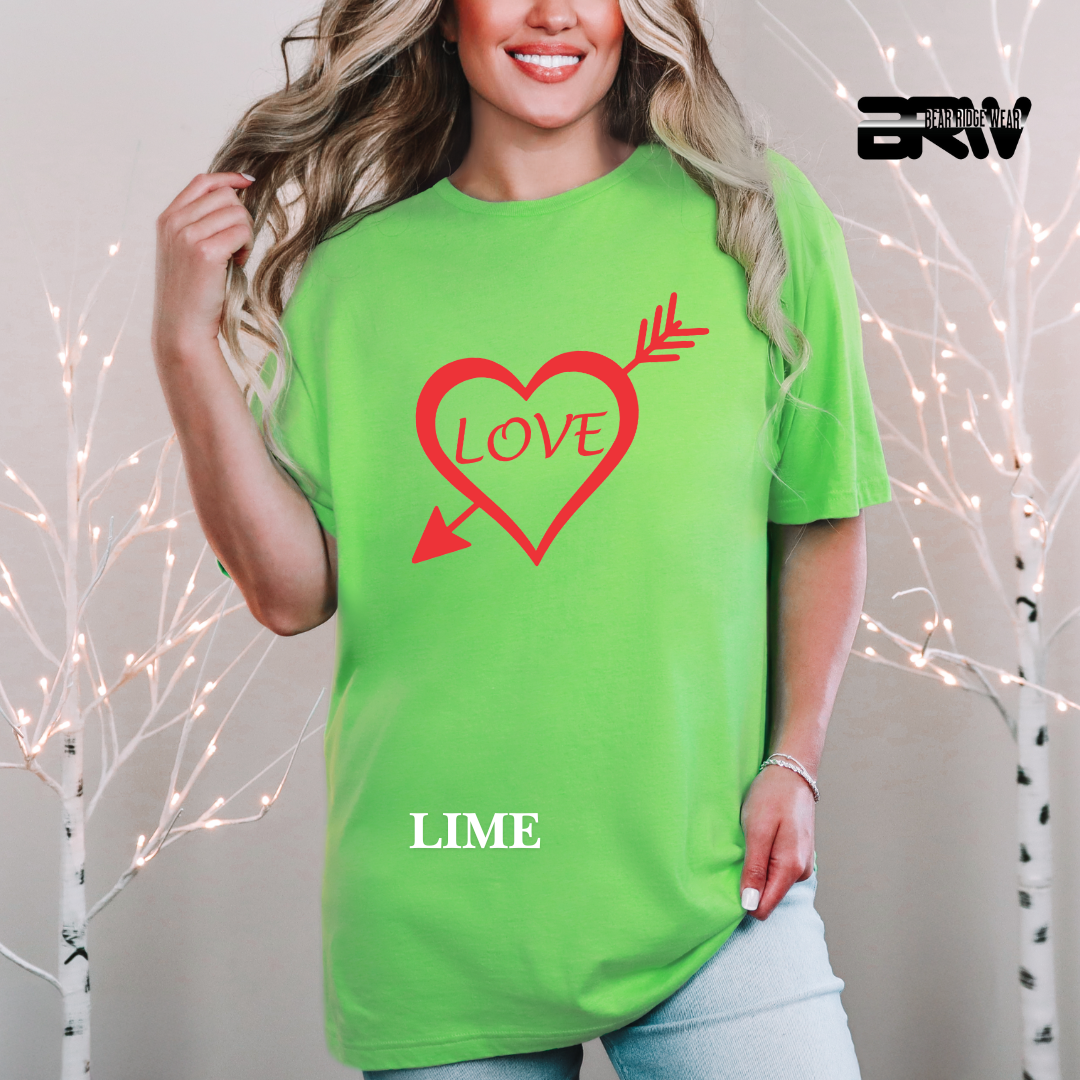 'Heart Pierced by an Arrow' Tee