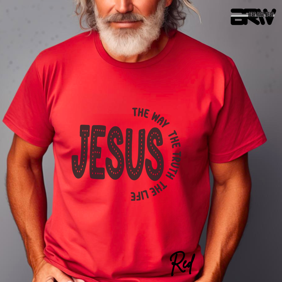 'Jesus: The Way, The Truth, The Life' Faith Tee