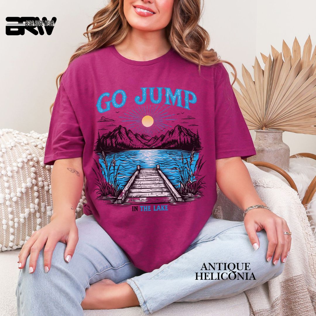 'Go Jump In The Lake' Summer Tee