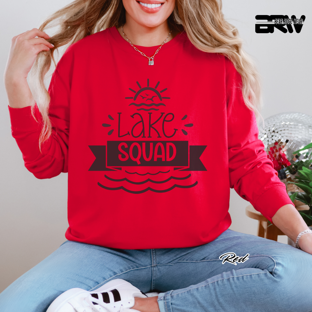 'Lake Squad' Long-Sleeve Tee