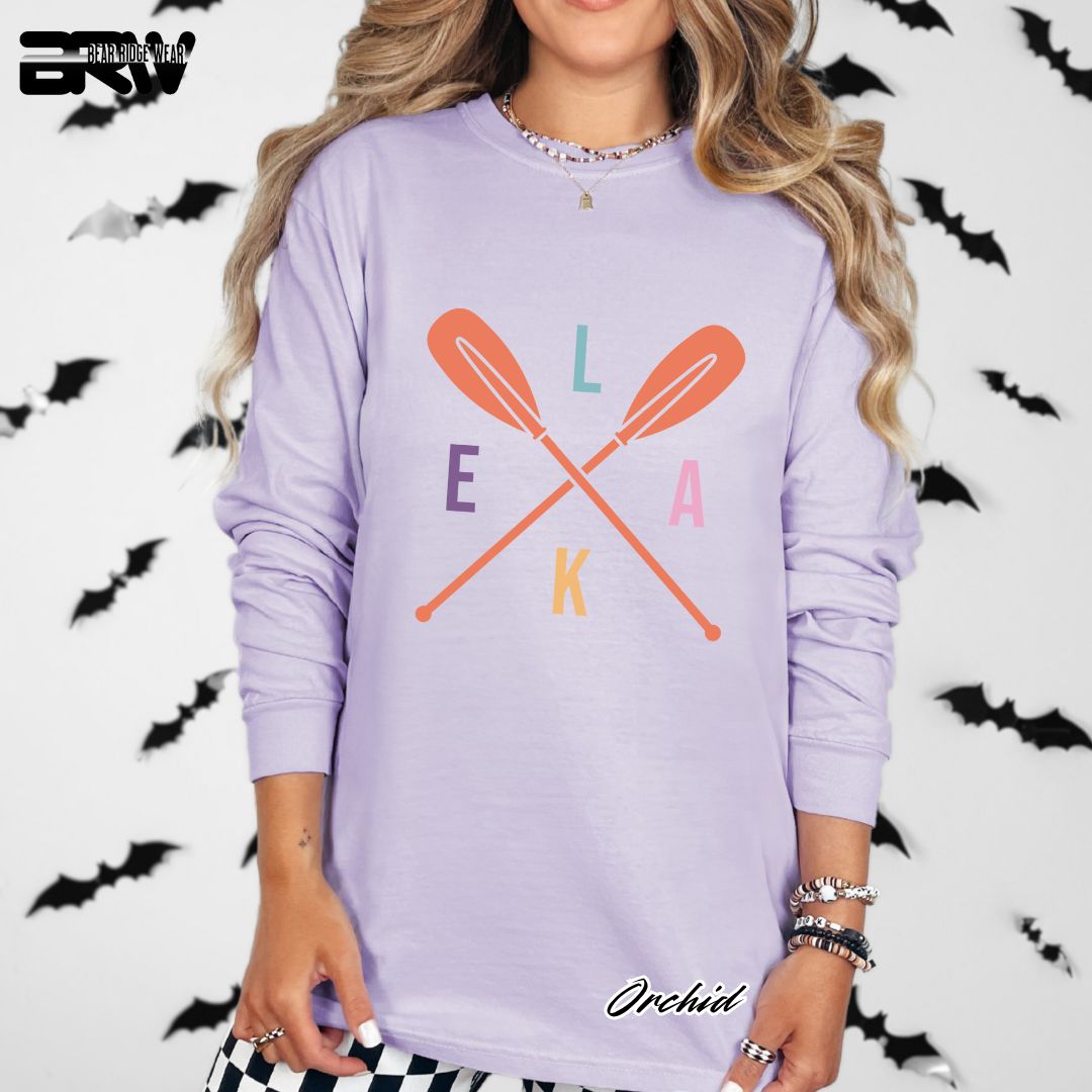 'Lake-Oars' Summer Long Sleeve Tee
