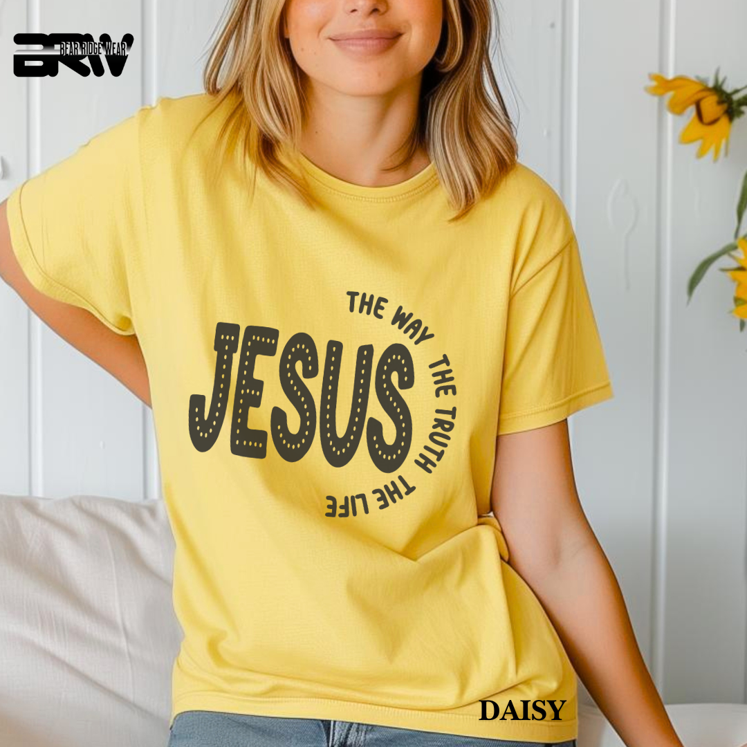 'Jesus: The Way, The Truth, The Life' Faith Tee