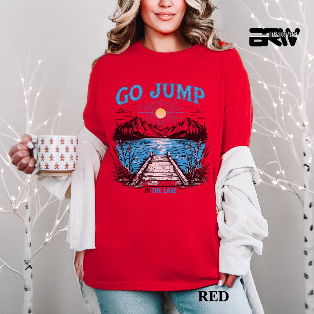 'Go Jump In The Lake' Summer Tee