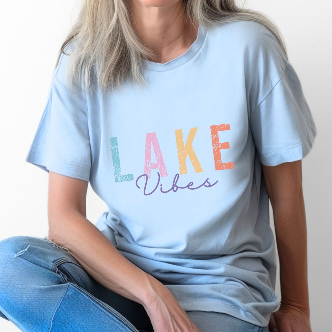 'Lake Vibes' 2 Summer Tee