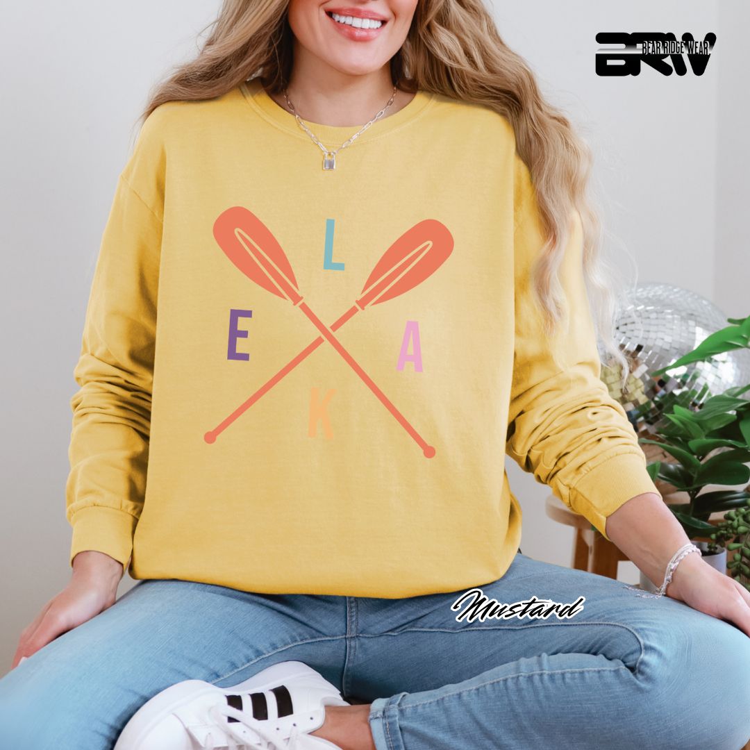 'Lake-Oars' Summer Long Sleeve Tee