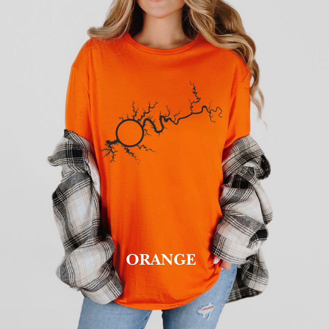 "Map of Lake Cumberland" Tee
