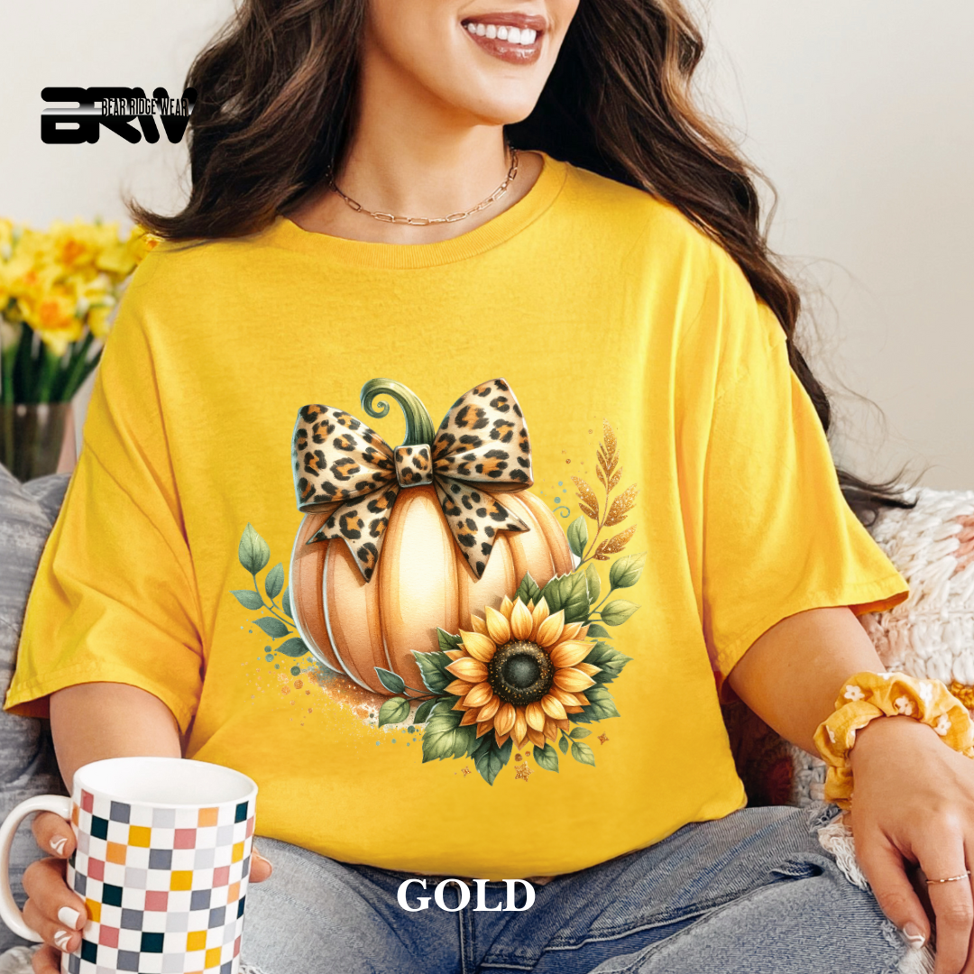 'Pumpkin and Sunflower' Everyday Tee