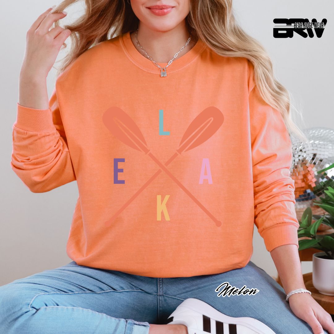 'Lake-Oars' Summer Long Sleeve Tee