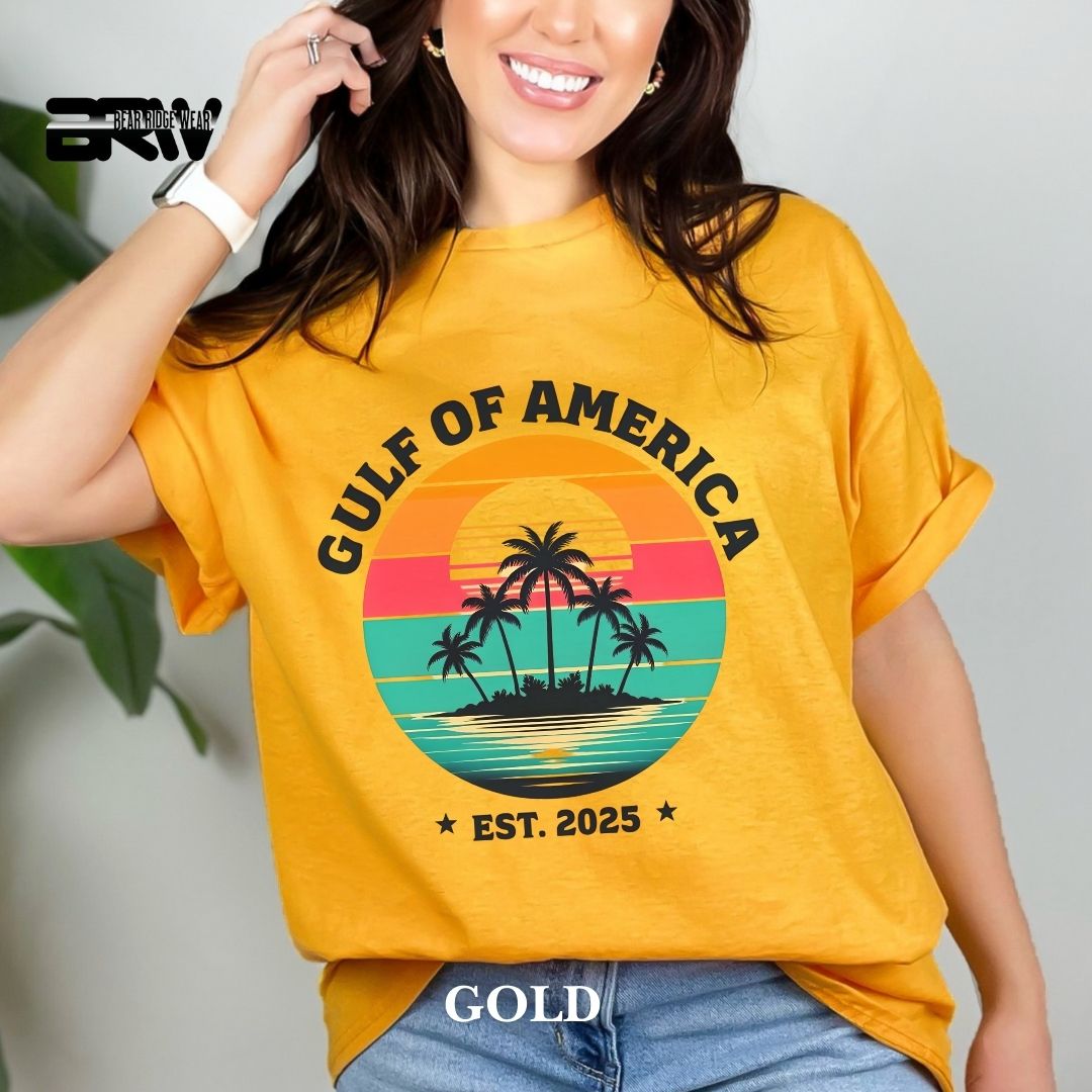 'Gulf Of America-Est. 2025' 2 Summer Tee
