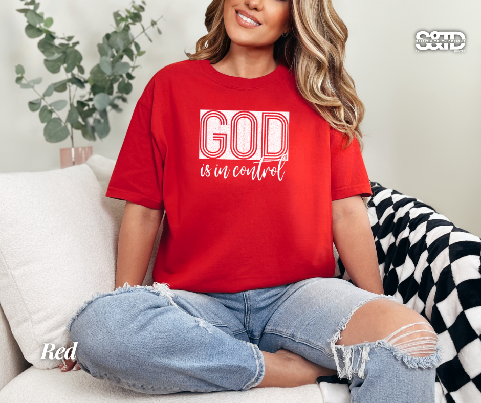 God Is In Control - Faith Tee