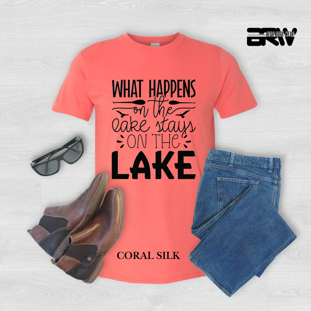 "What Happens On The Lake" Tee