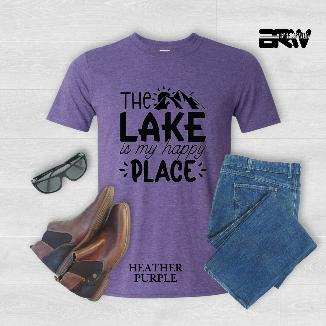 "The Lake is My Happy Place" Graphic Tee