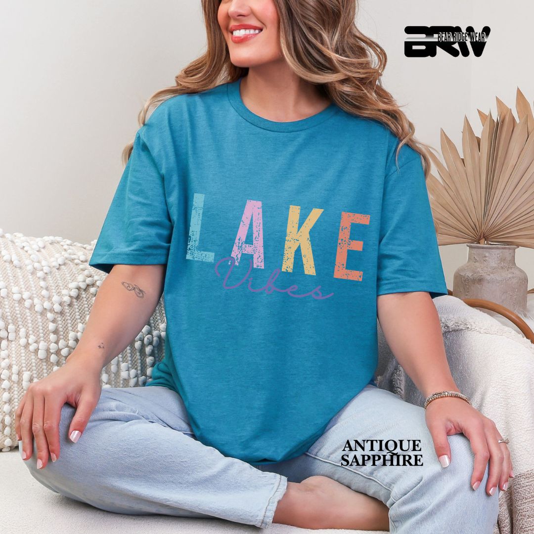 'Lake Vibes' 3 Summer Tee