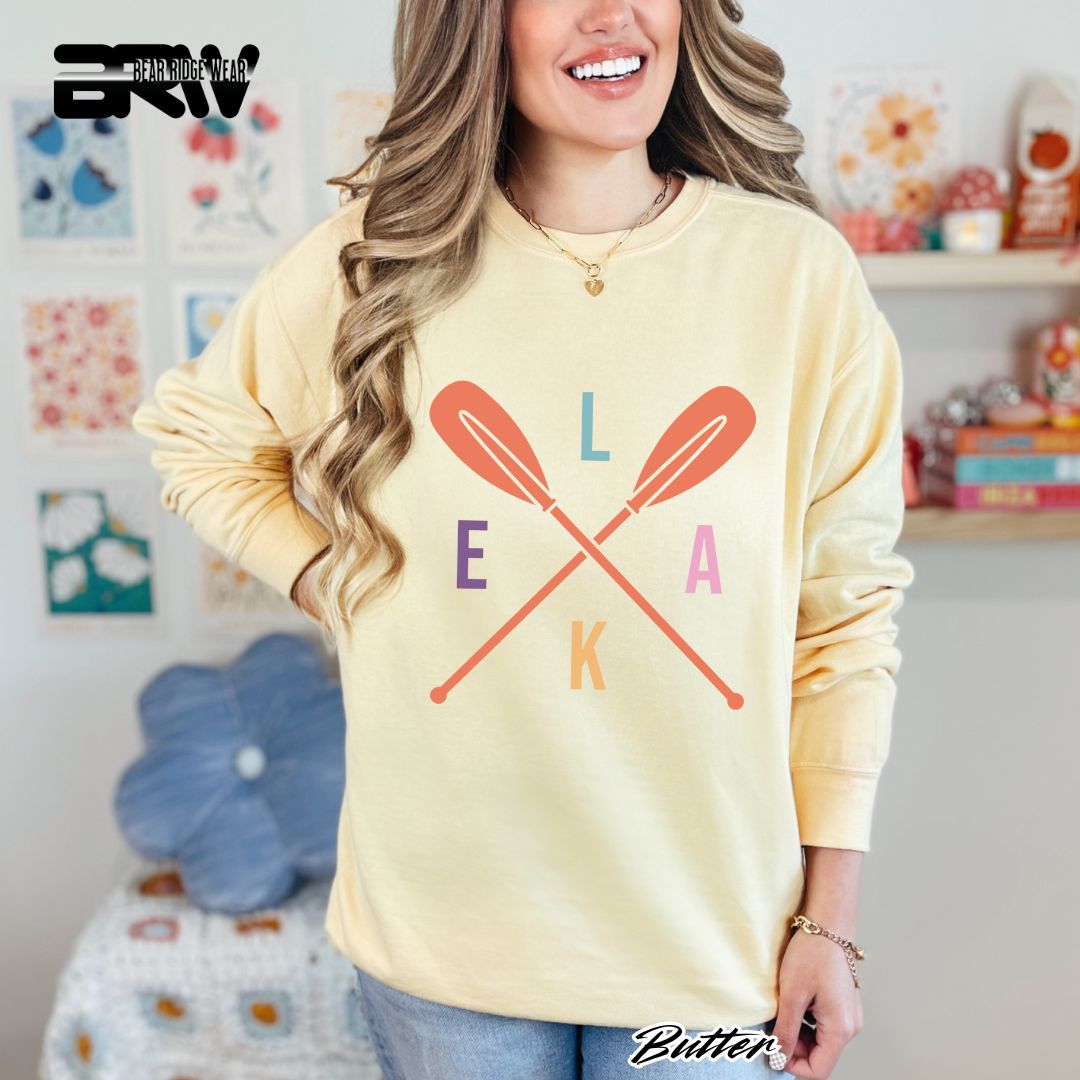 'Lake-Oars' Summer Long Sleeve Tee