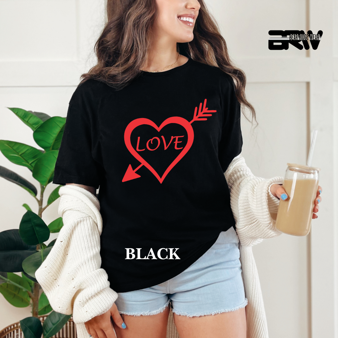 'Heart Pierced by an Arrow' Tee