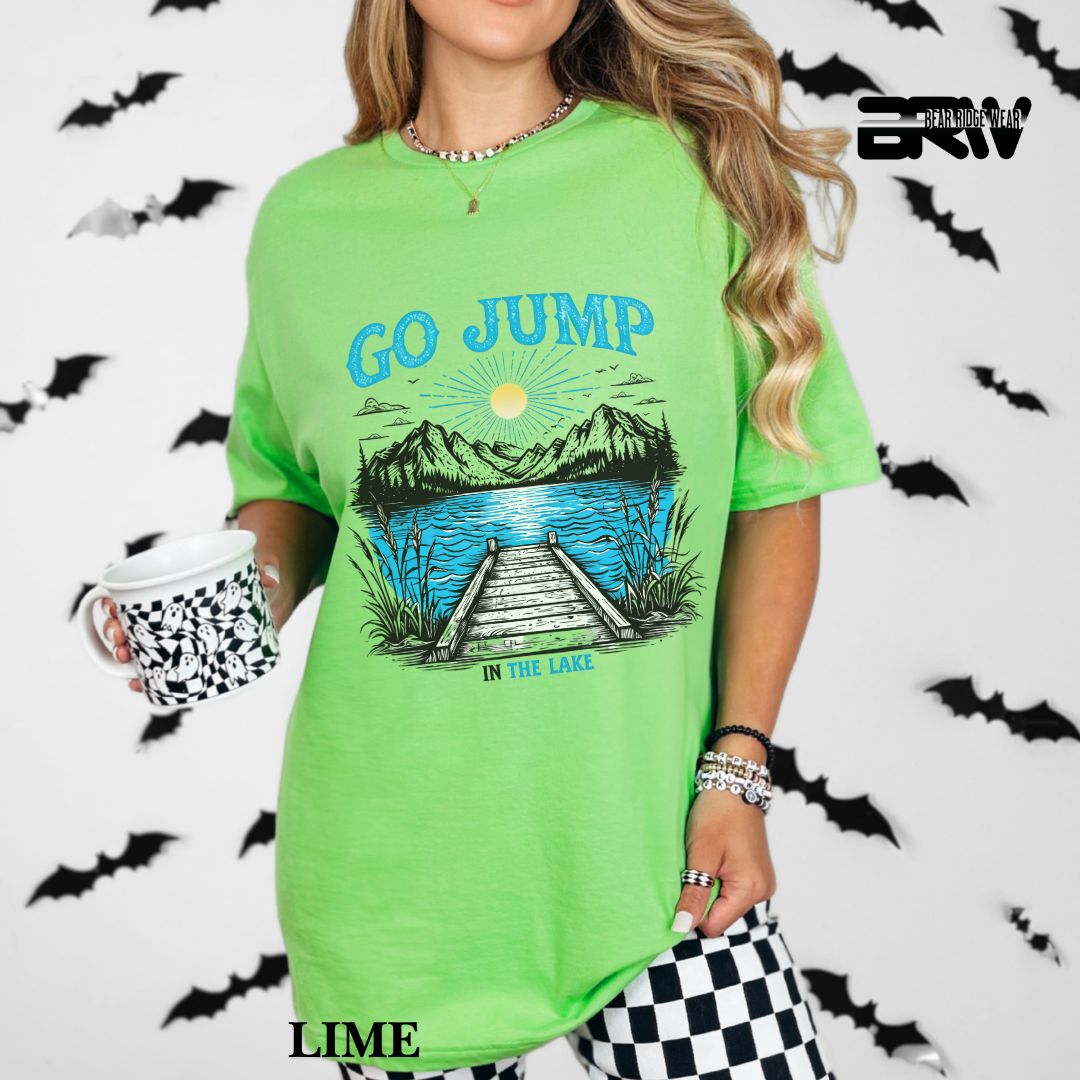 'Go Jump In The Lake' Summer Tee