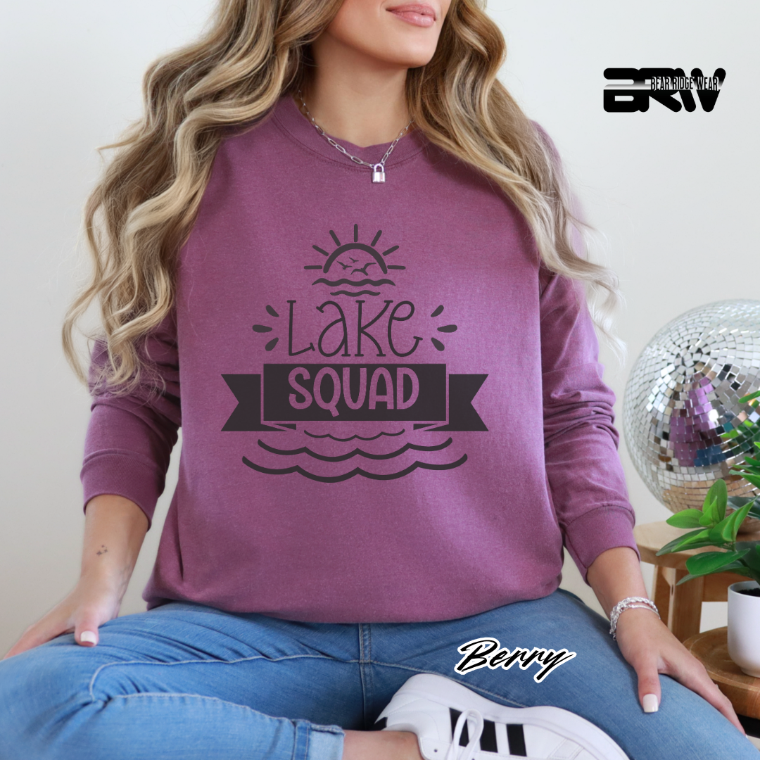 'Lake Squad' Long-sleeve Tee