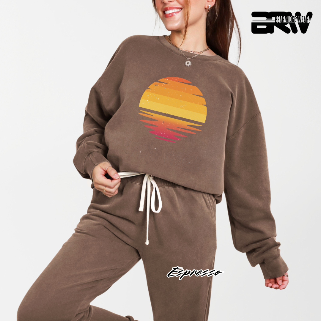 'Lake Vibes' Everyday Crewneck Sweatshirt