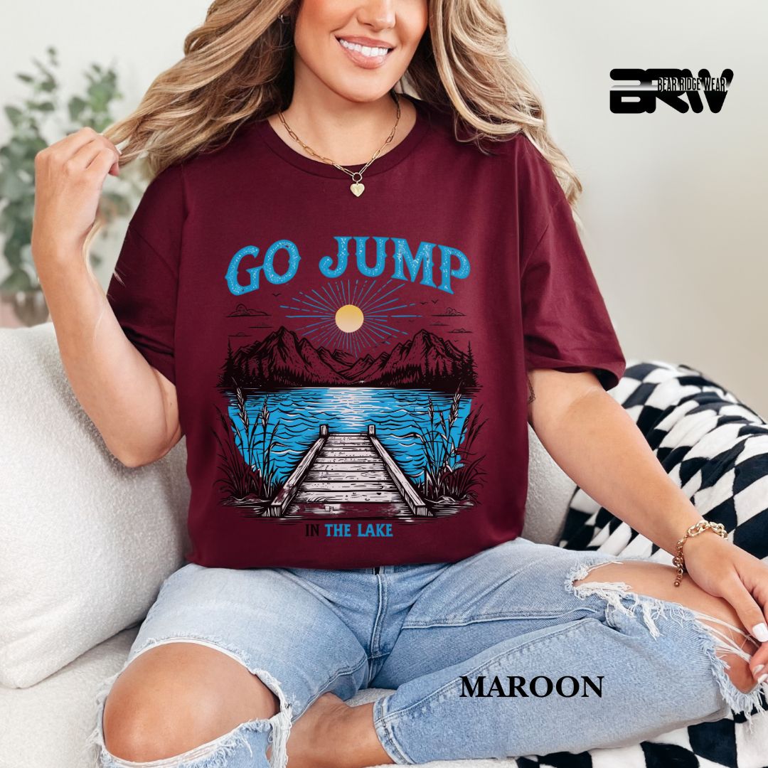 'Go Jump In The Lake' Summer Tee