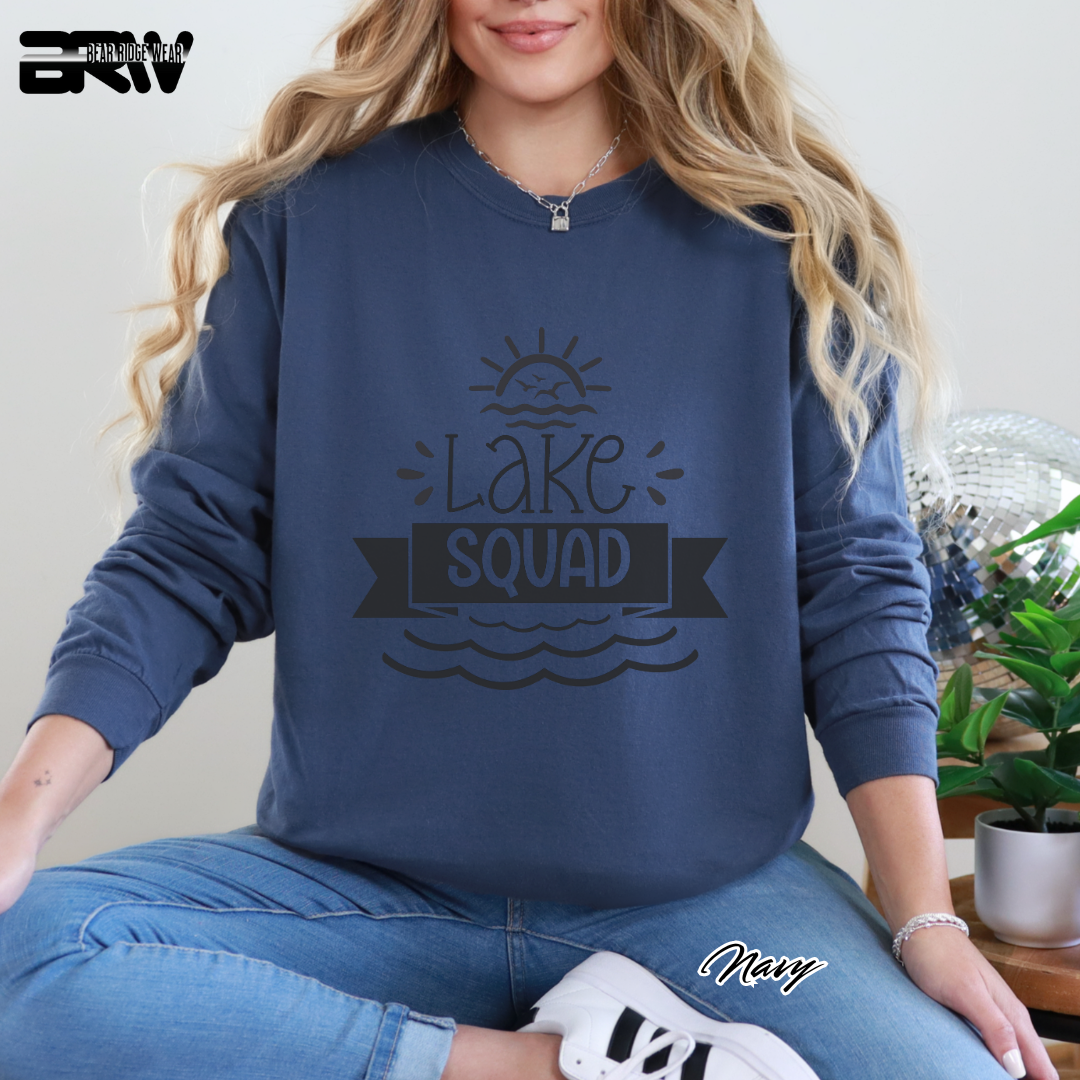 'Lake Squad' Long-Sleeve Tee