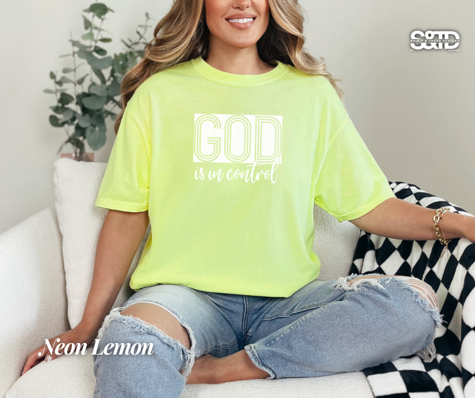 God Is In Control - Faith Tee