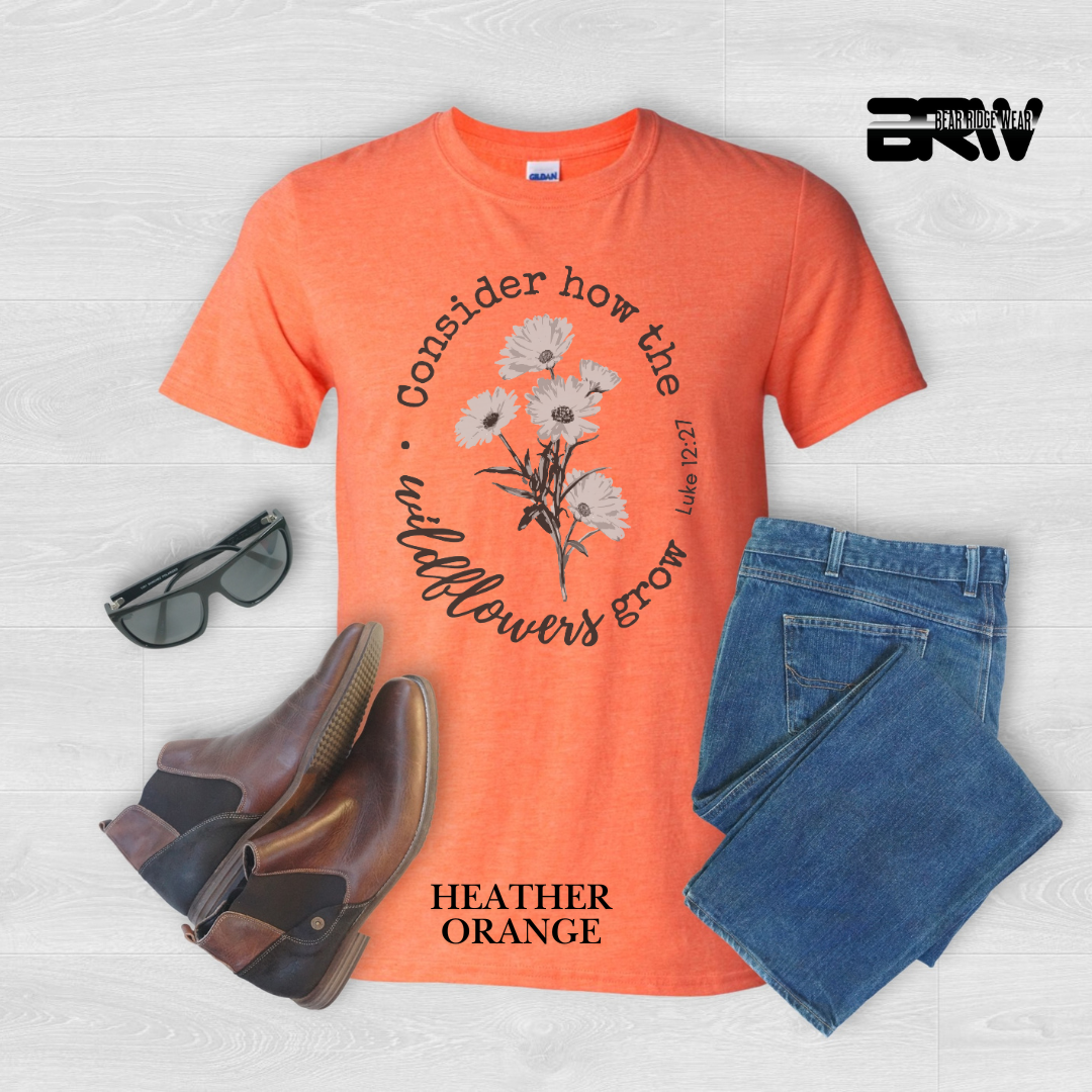 'Consider How the Wild Flowers Grow' Tee
