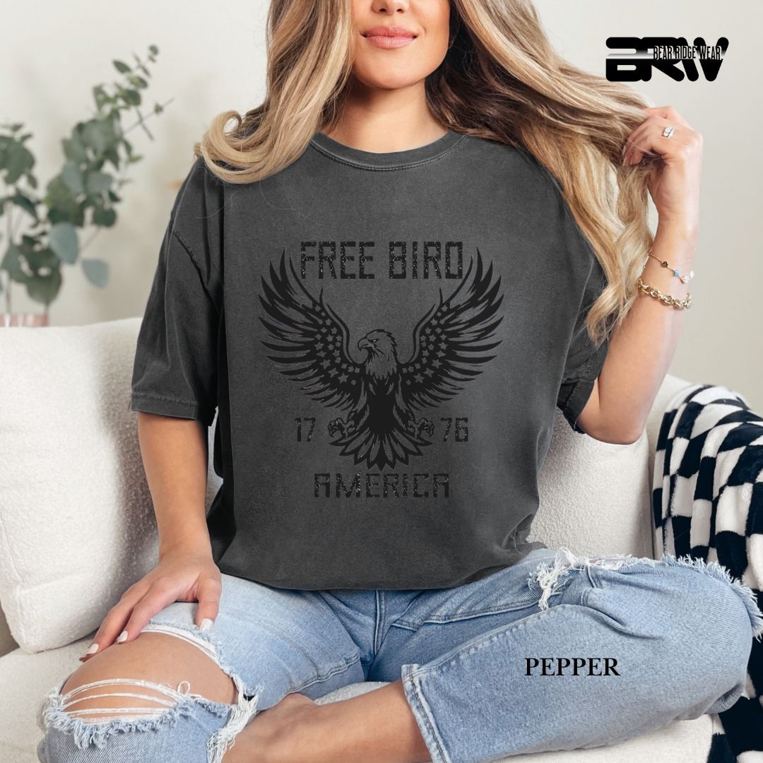 Free Bird 1776- Patriotic Tee