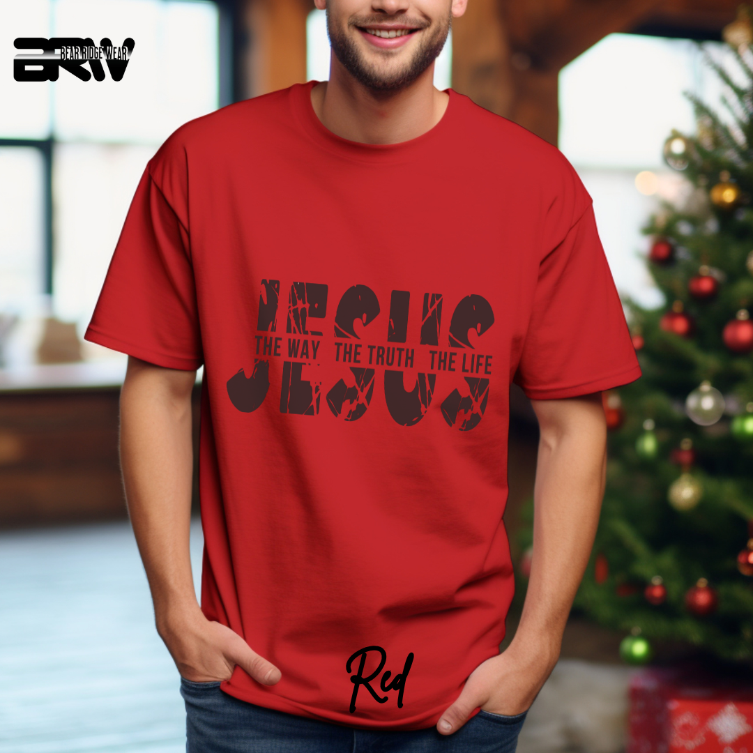 'Jesus: The Way, The Truth, The Life' Faith Tee