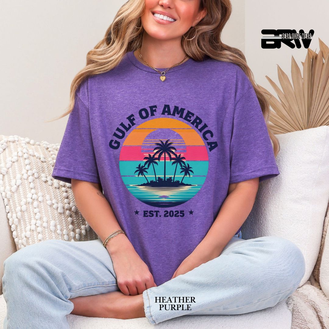'Gulf Of America-Est. 2025' 2 Summer Tee