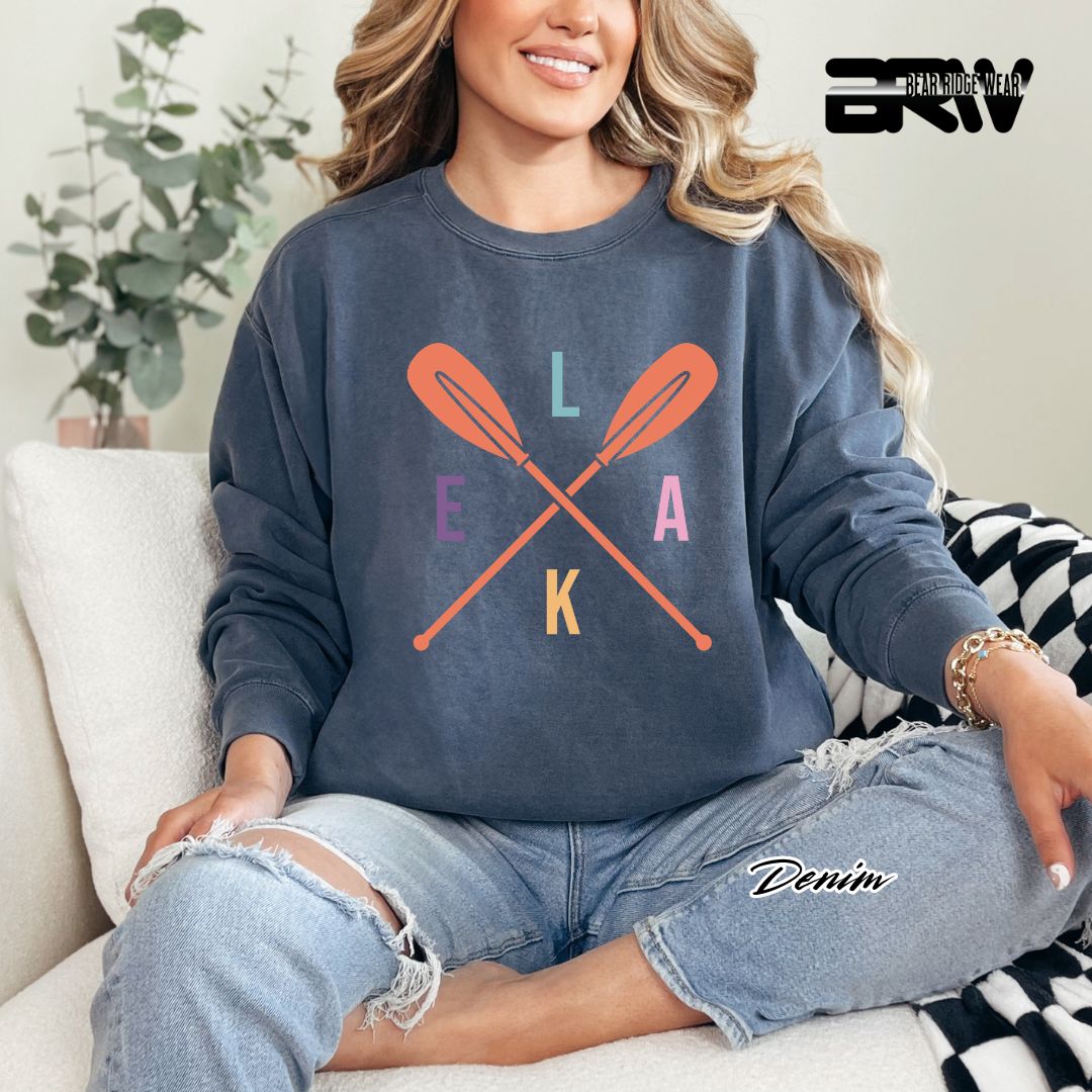 'Lake-Oars' Summer Long Sleeve Tee