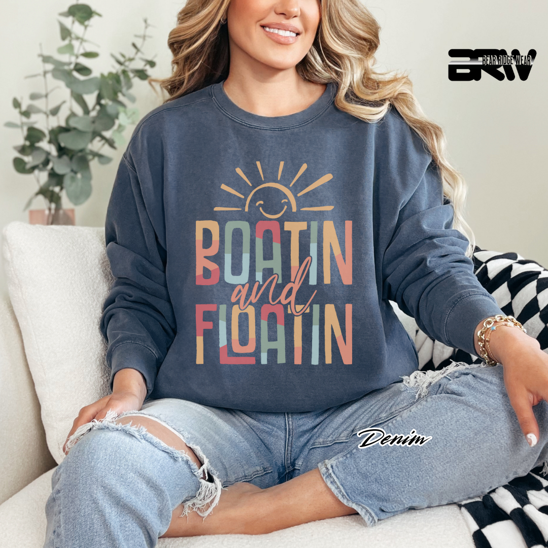 'Boat In and Float In' Long Sleeve Tee