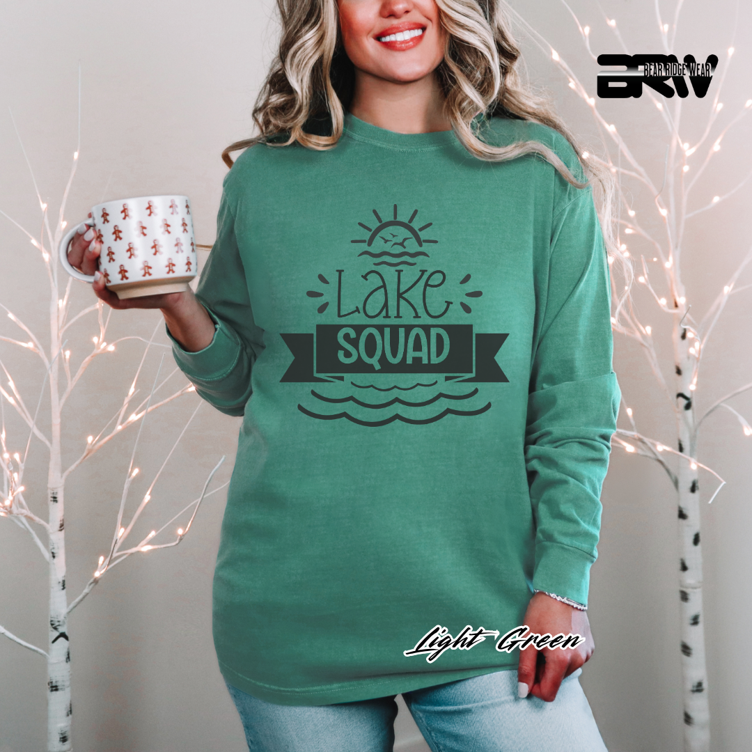 'Lake Squad' Long-Sleeve Tee