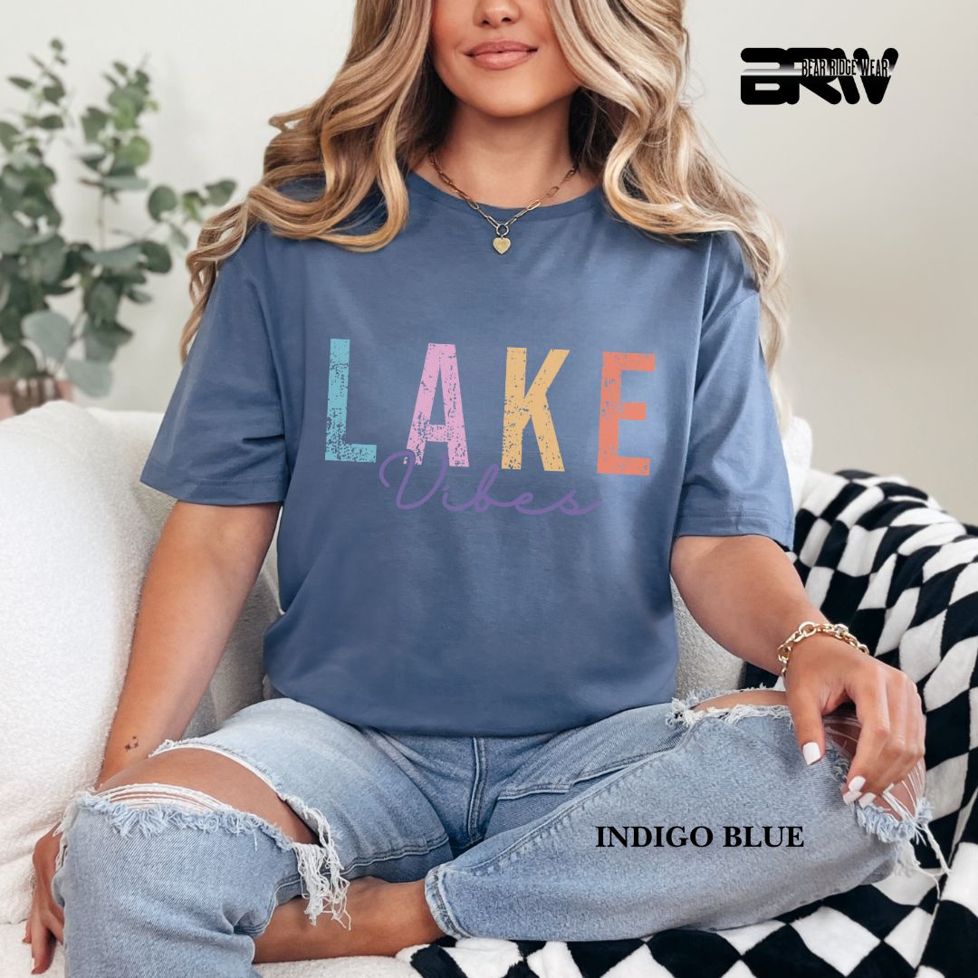 'Lake Vibes' 3 Summer Tee
