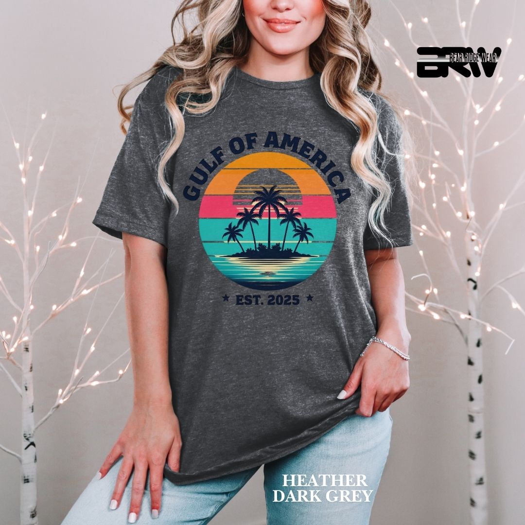 'Gulf Of America-Est. 2025' 2 Summer Tee