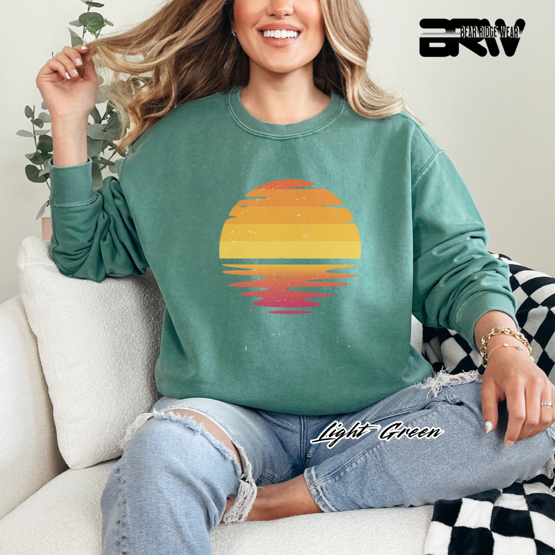 'Lake Vibes' Everyday Crewneck Sweatshirt