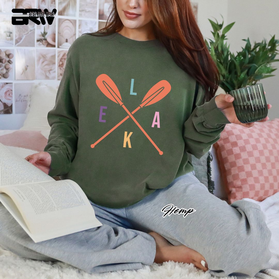 'Lake-Oars' Summer Long Sleeve Tee