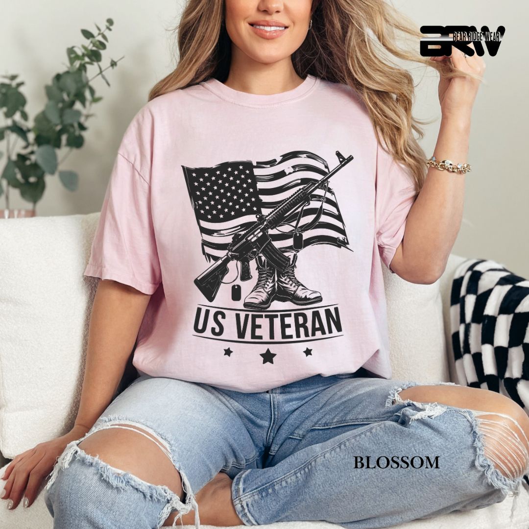 US Veteran- Patriotic Tee