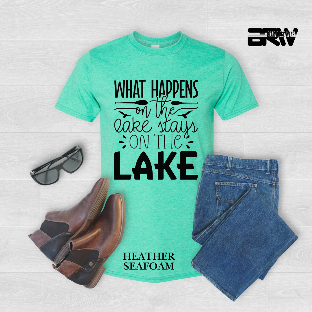 "What Happens On The Lake" Tee