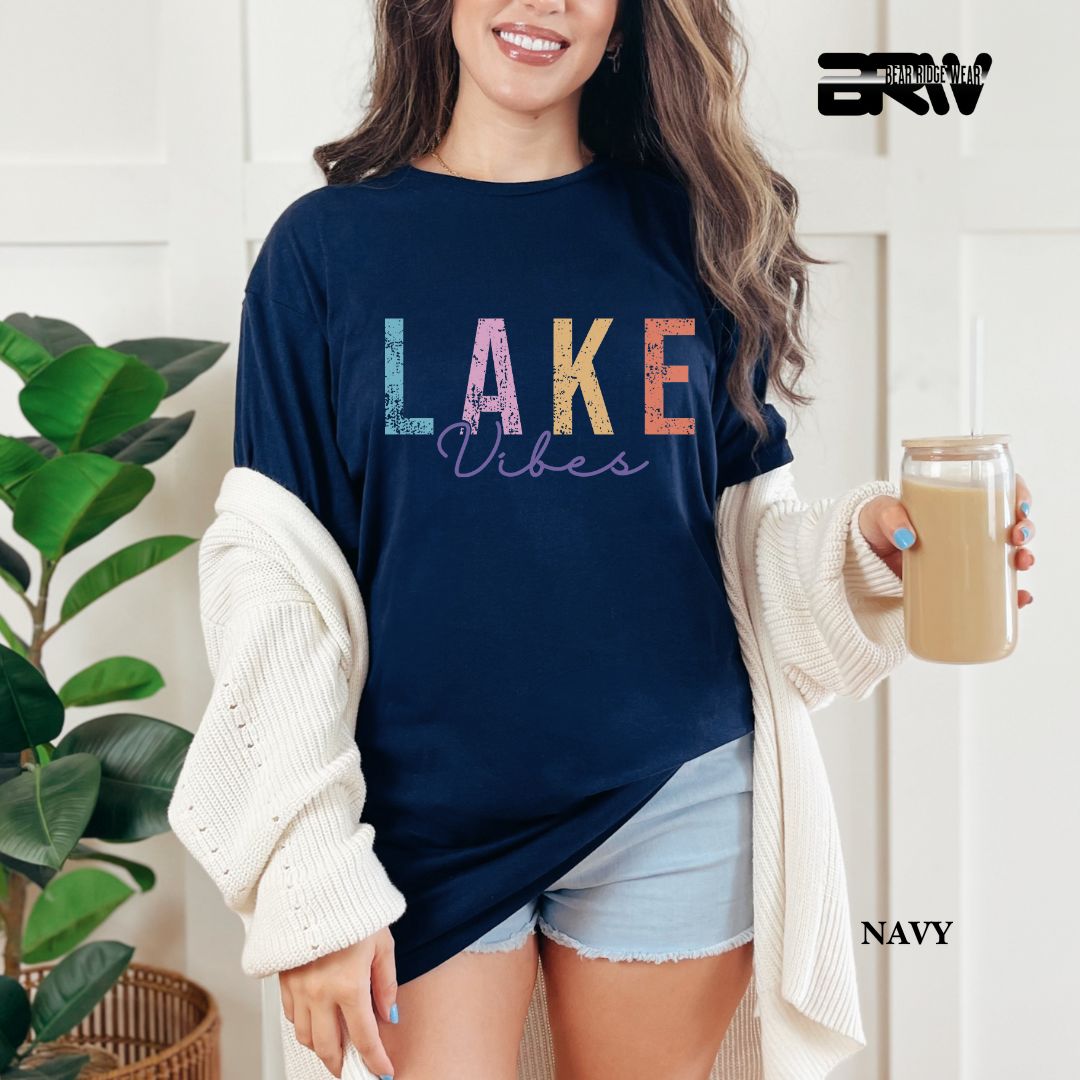 'Lake Vibes' 3 Summer Tee