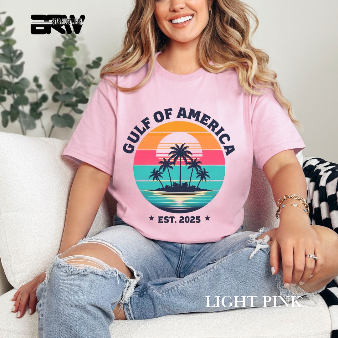 'Gulf Of America-Est. 2025' 2 Summer Tee