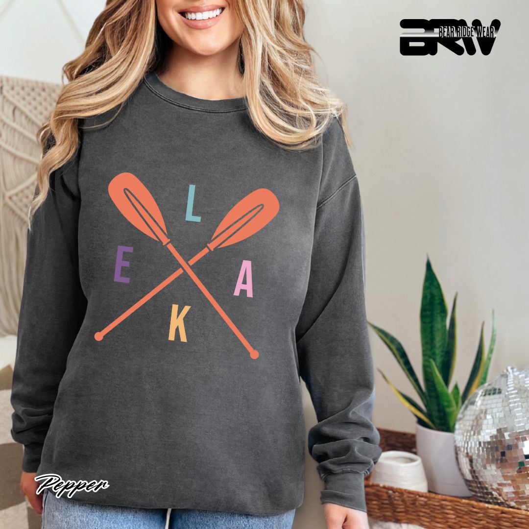 'Lake-Oars' Summer Long Sleeve Tee